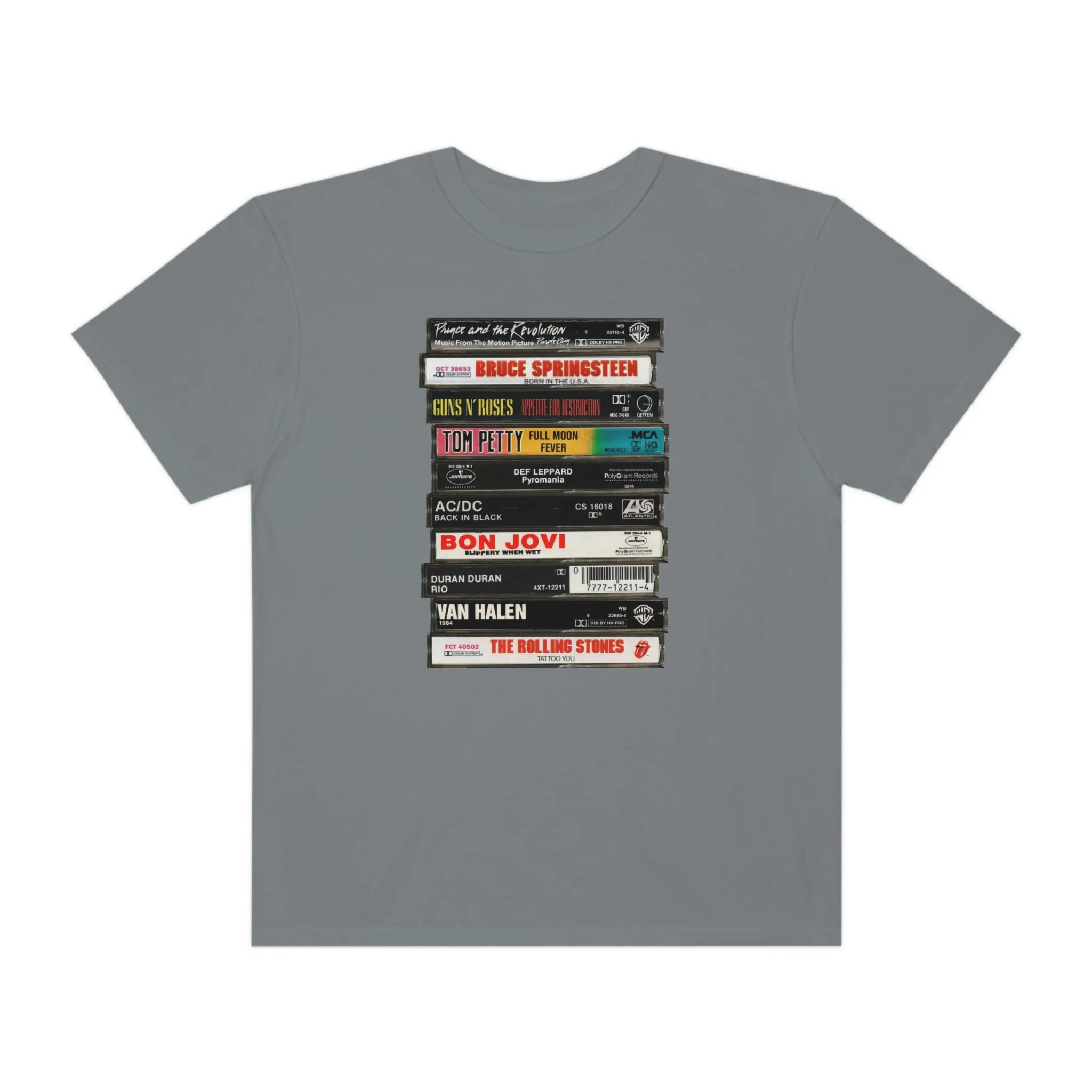 90's Rock Cassette Comfort Colors 1717 Unisex Garment-Dyed T-shirt