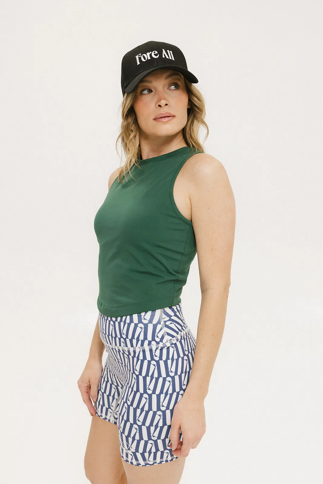 Biddy Shorties - Indigo/White FA