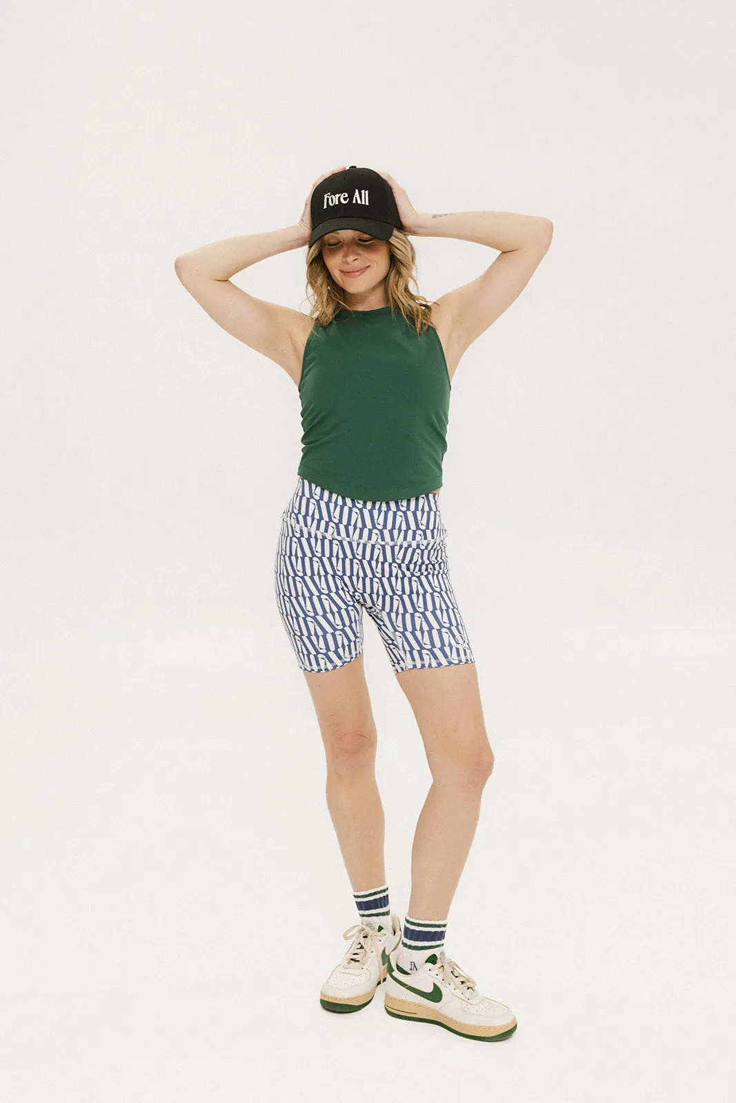 Biddy Shorties - Indigo/White FA