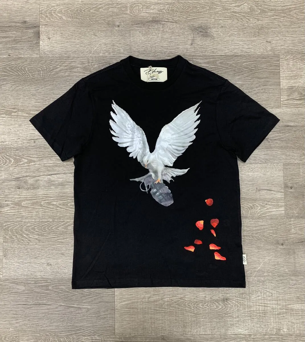 Black Keys "Grenade" Black Oversized Tee (T1077)