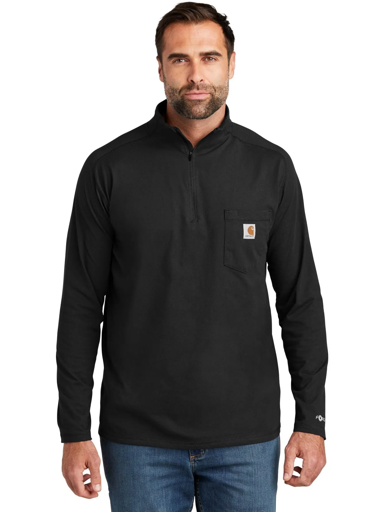 Carhartt Force 1/4-Zip Long Sleeve T-Shirt