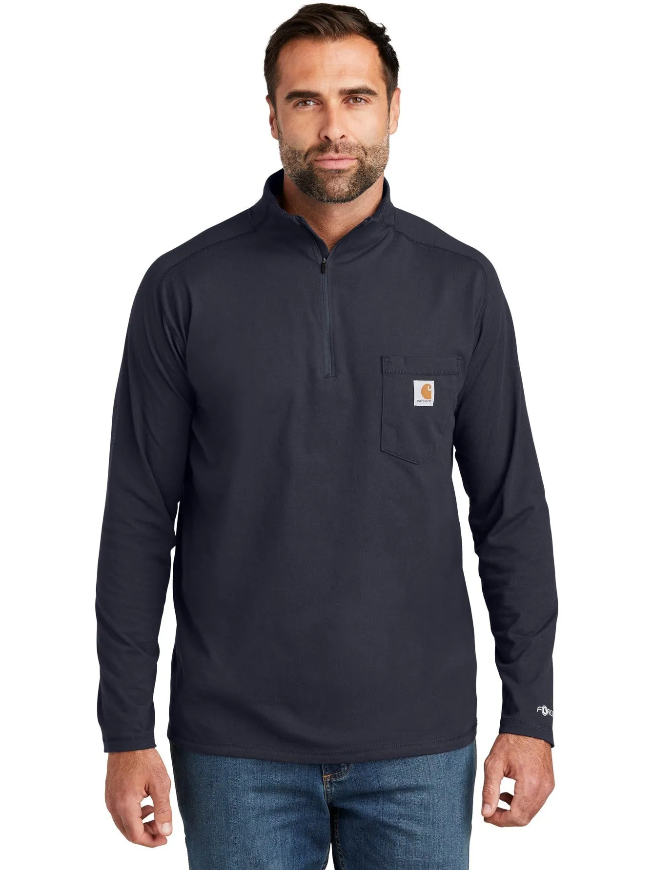 Carhartt Force 1/4-Zip Long Sleeve T-Shirt