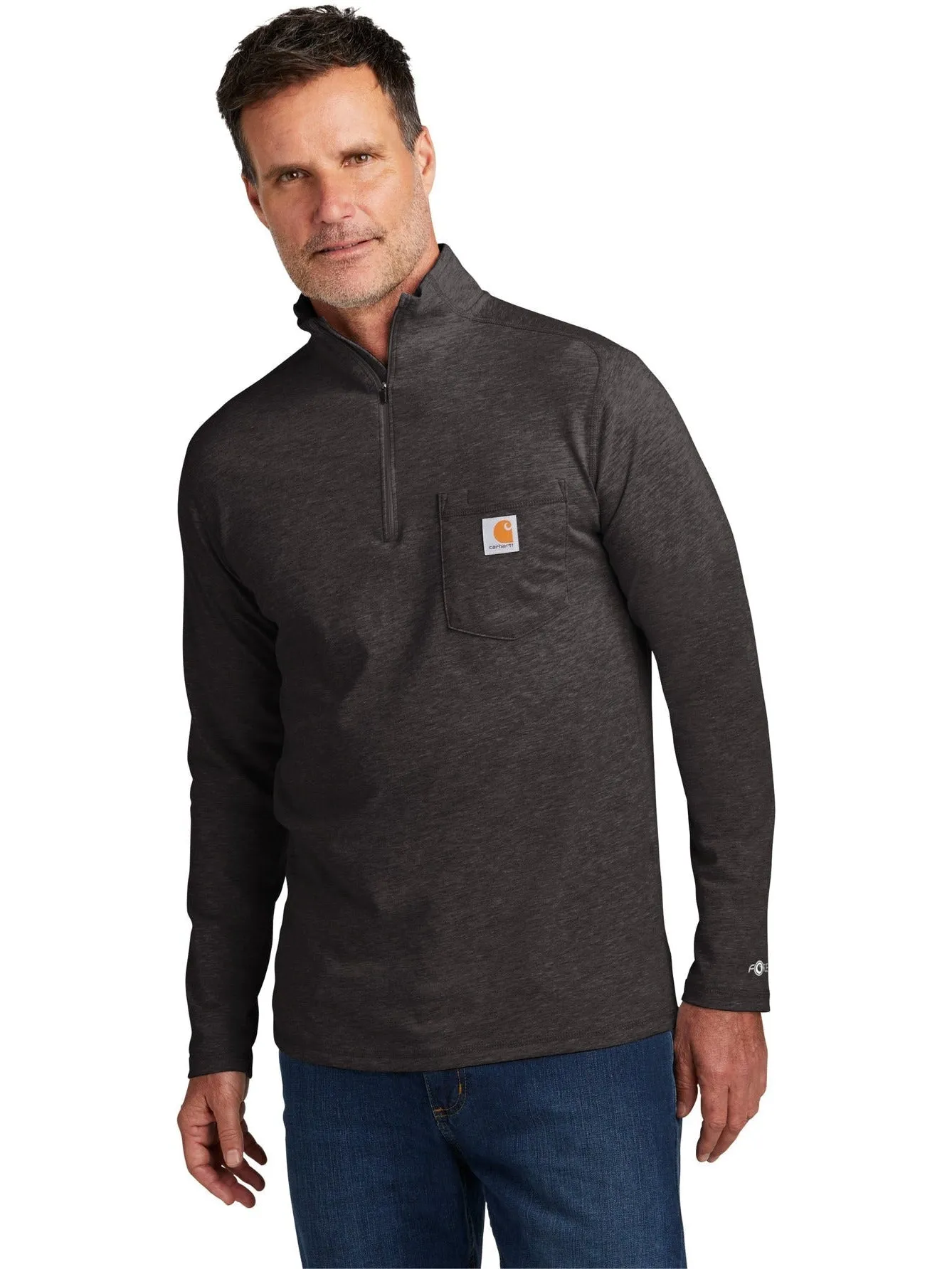 Carhartt Force 1/4-Zip Long Sleeve T-Shirt