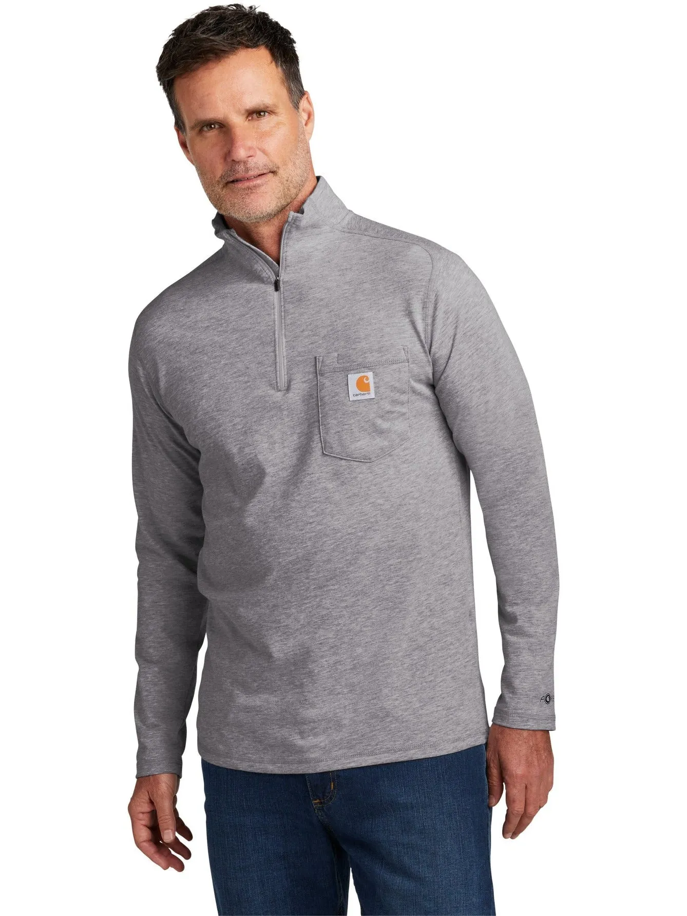 Carhartt Force 1/4-Zip Long Sleeve T-Shirt