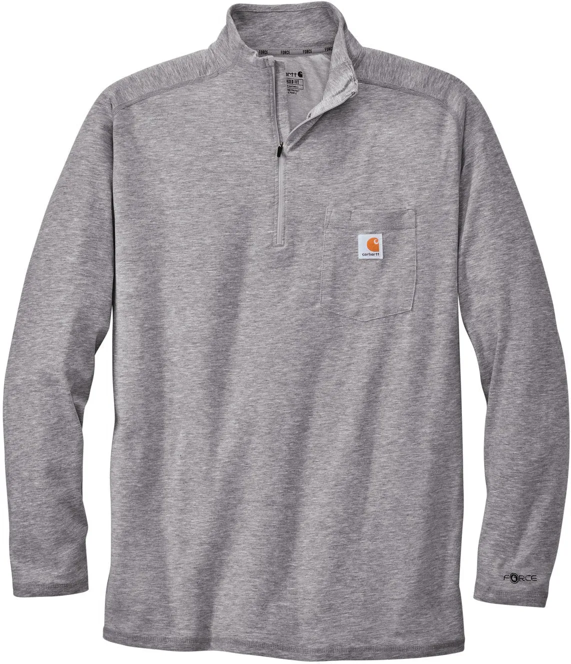 Carhartt Force 1/4-Zip Long Sleeve T-Shirt