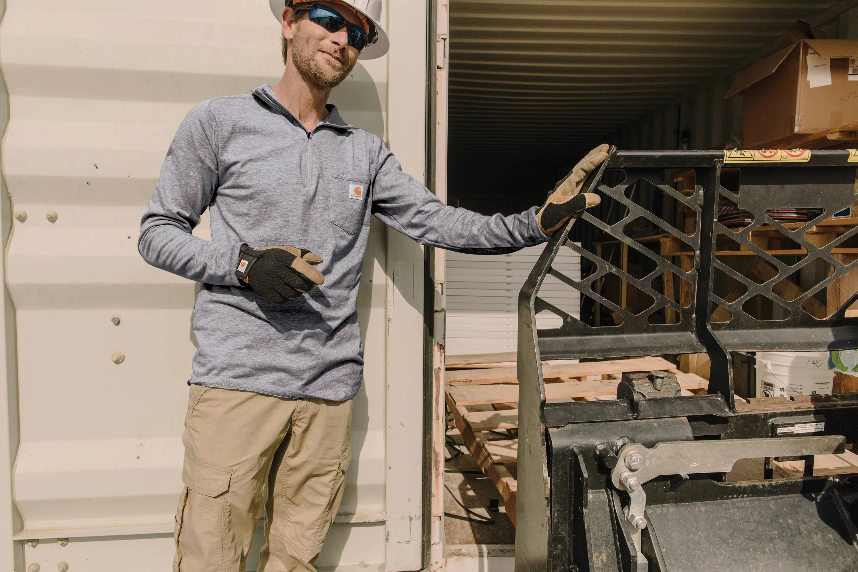 Carhartt Force 1/4-Zip Long Sleeve T-Shirt