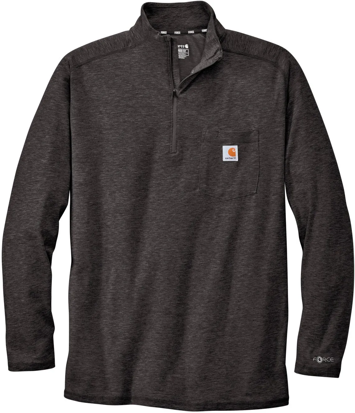 Carhartt Force 1/4-Zip Long Sleeve T-Shirt