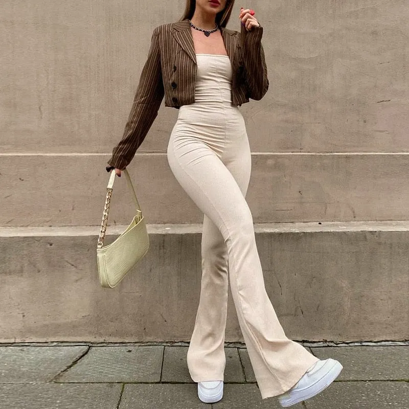 Cassie Strapless Jumpsuit