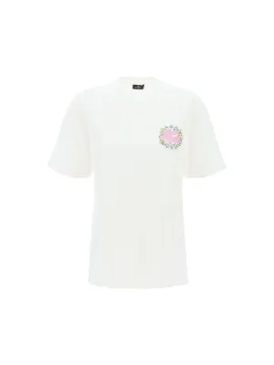 Circular Logo Organic Cotton T-Shirt