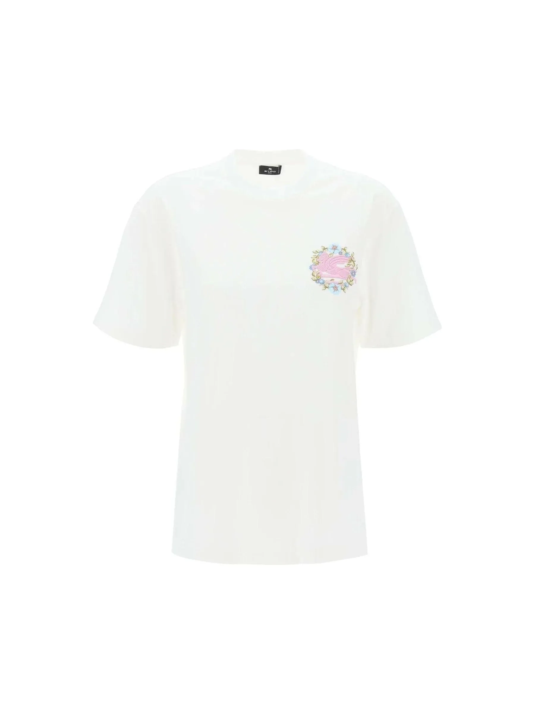 Circular Logo Organic Cotton T-Shirt