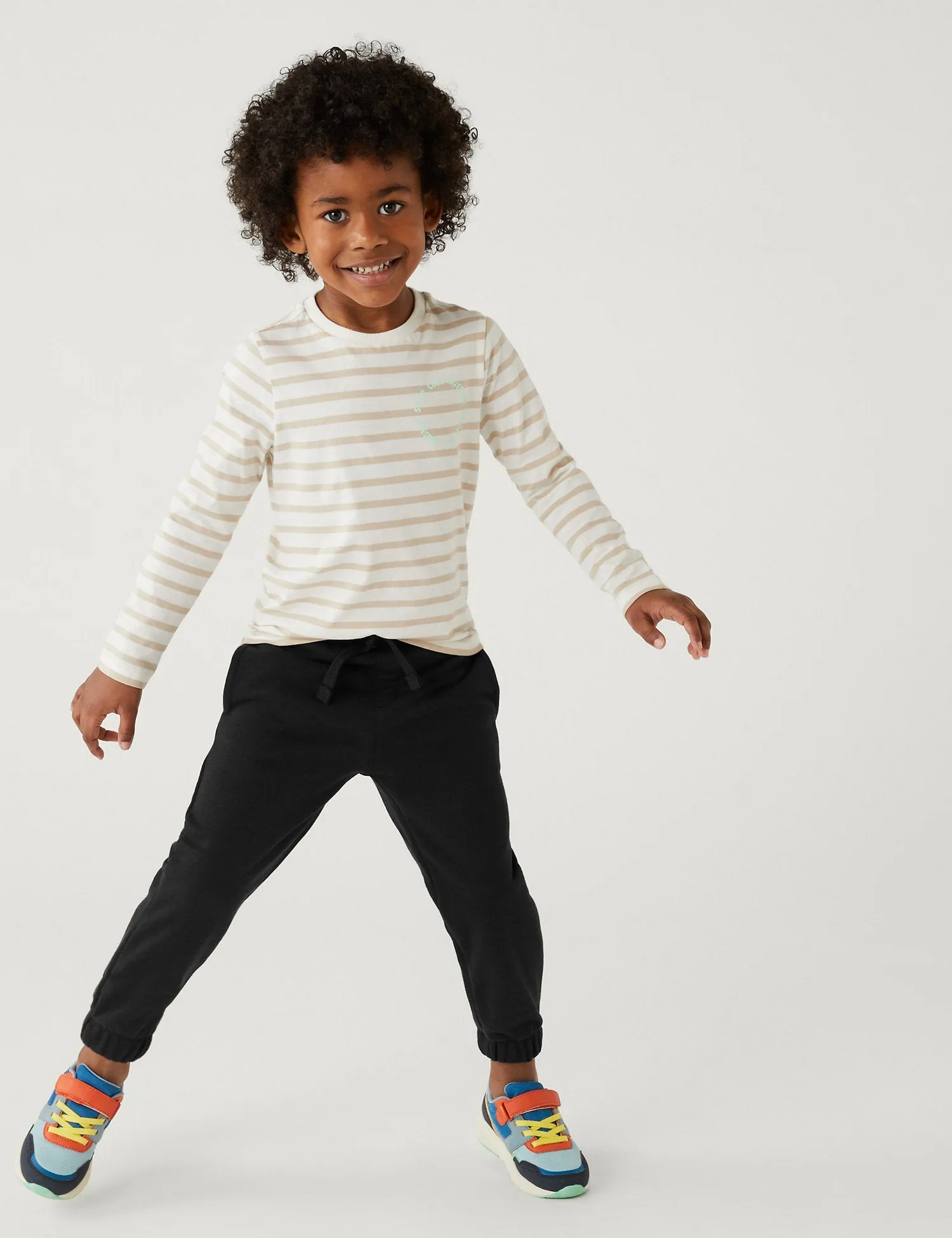 Cotton Rich Draw Cord Joggers