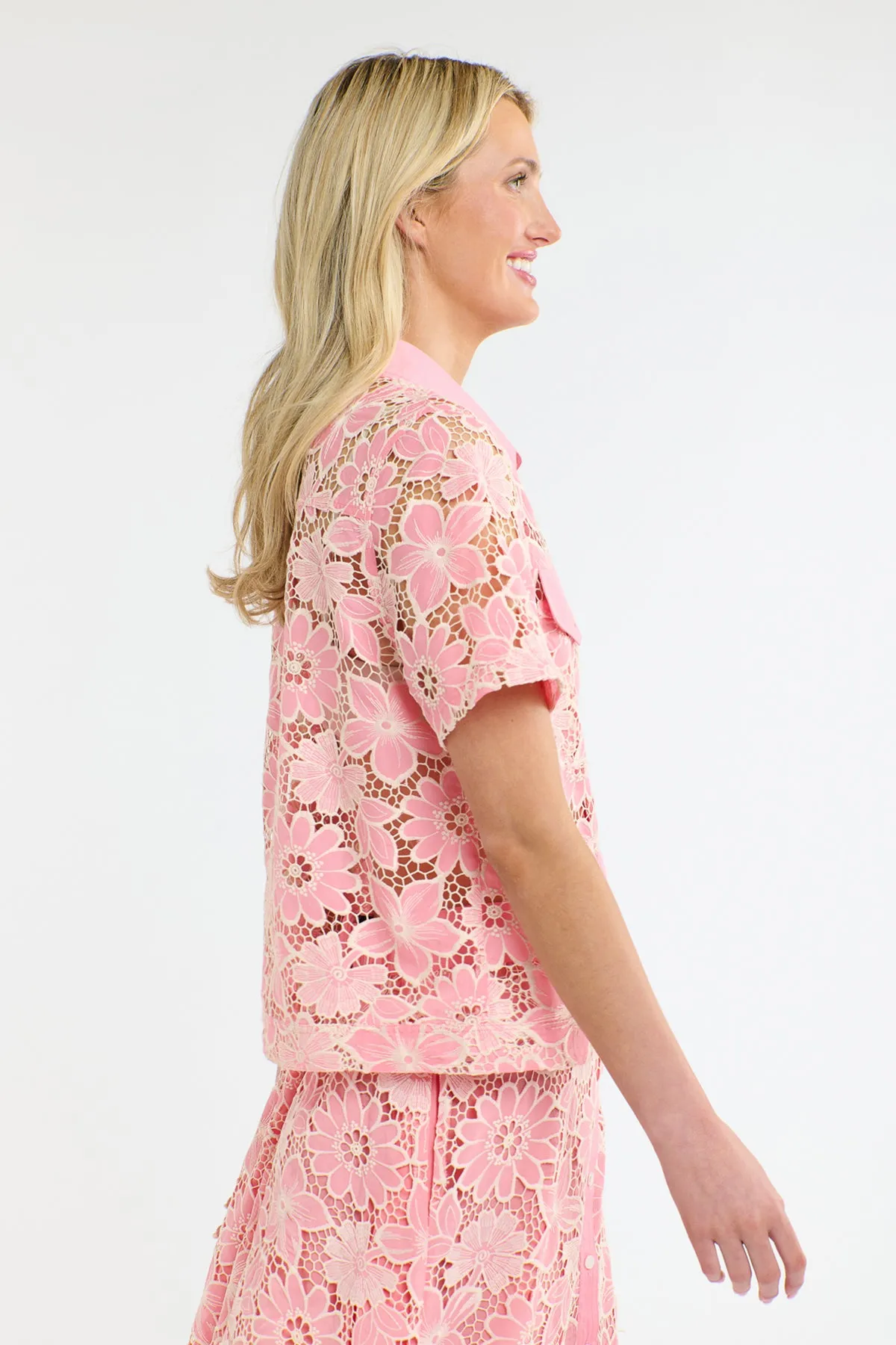 Daphne Jacket Pink Carnation