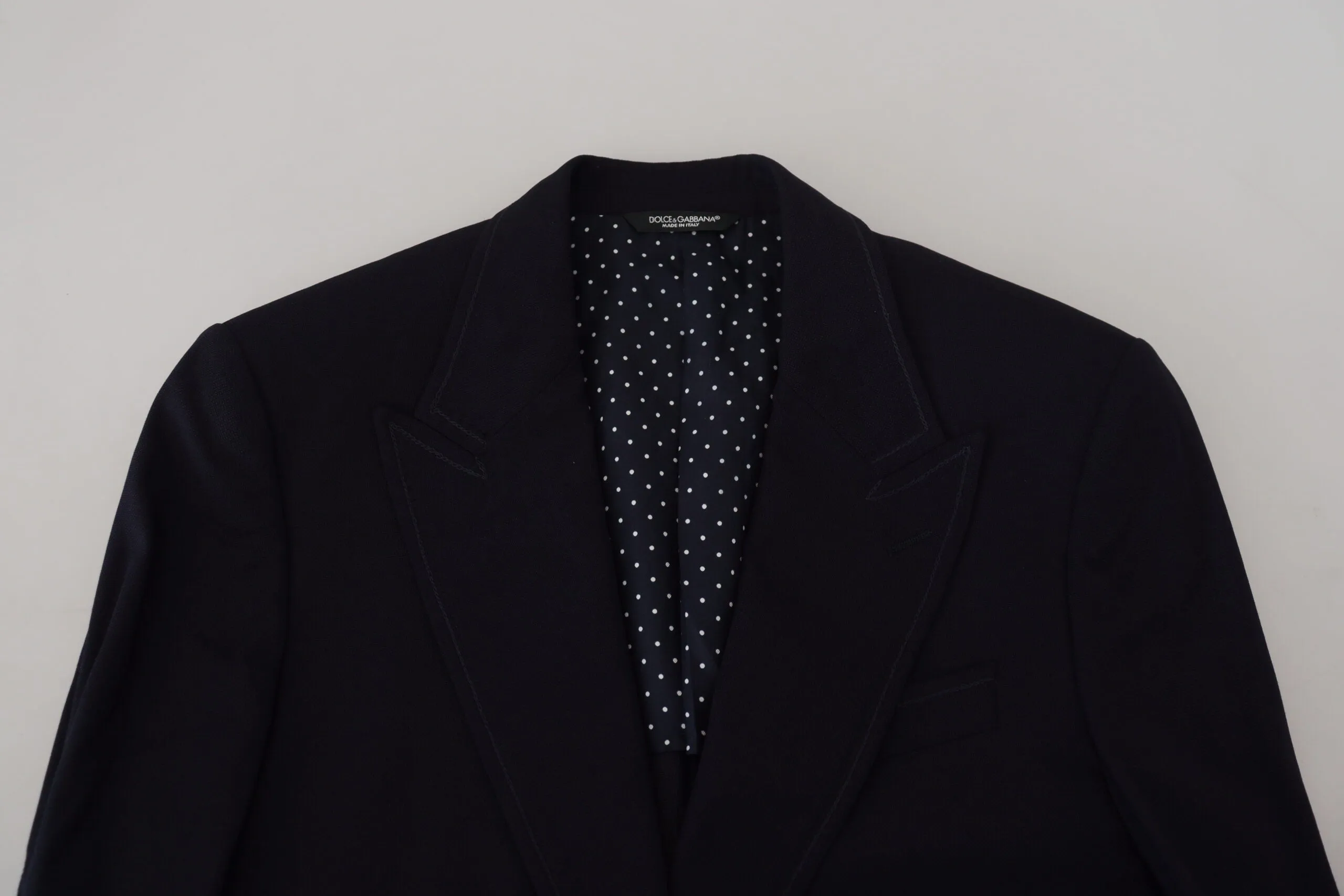 Dolce & Gabbana Elegant Black Single-Breasted Blazer