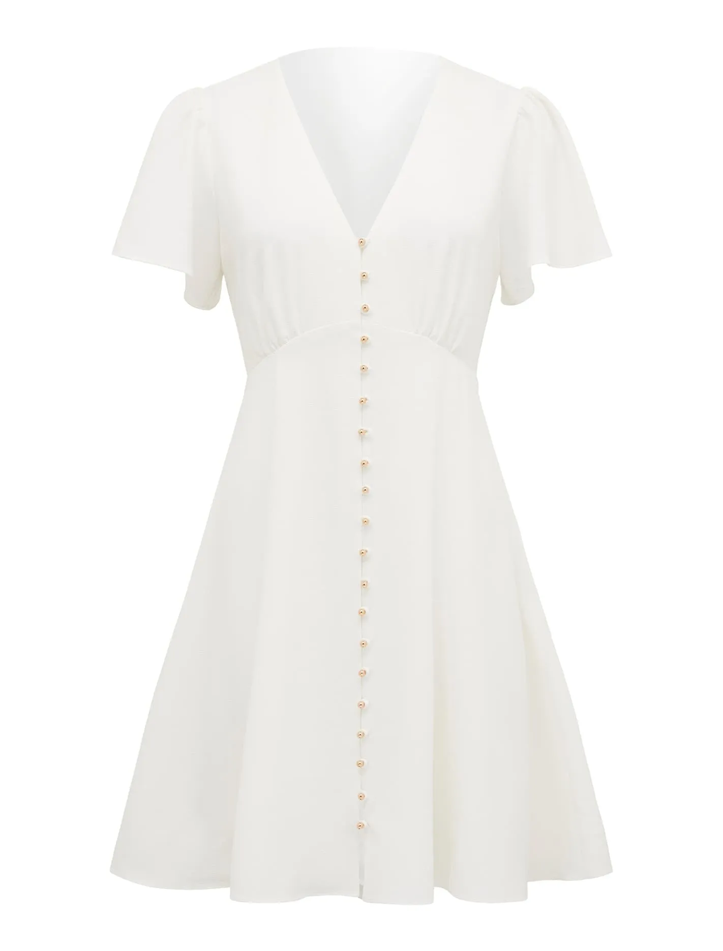 Elodie Flutter Sleeve Dress