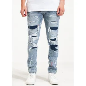 Embellish Fetch Ripped Light Blue Jeans (EMBSP222-121)