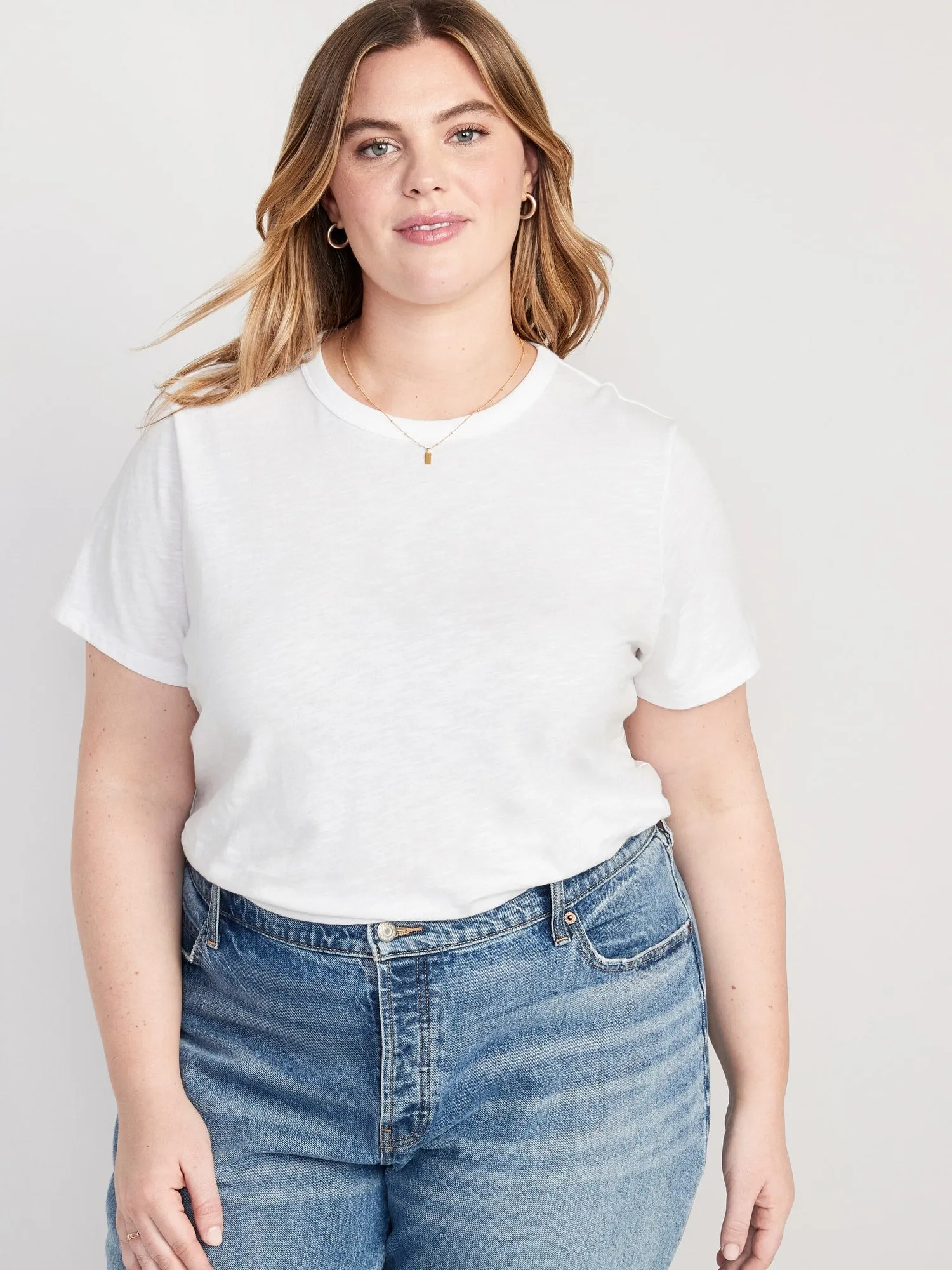 EveryWear Slub-Knit T-Shirt for Women