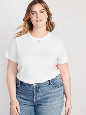 EveryWear Slub-Knit T-Shirt for Women