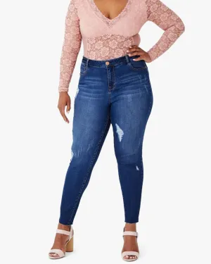 Gayle Raw-Hem Skinny Jean | Taryn