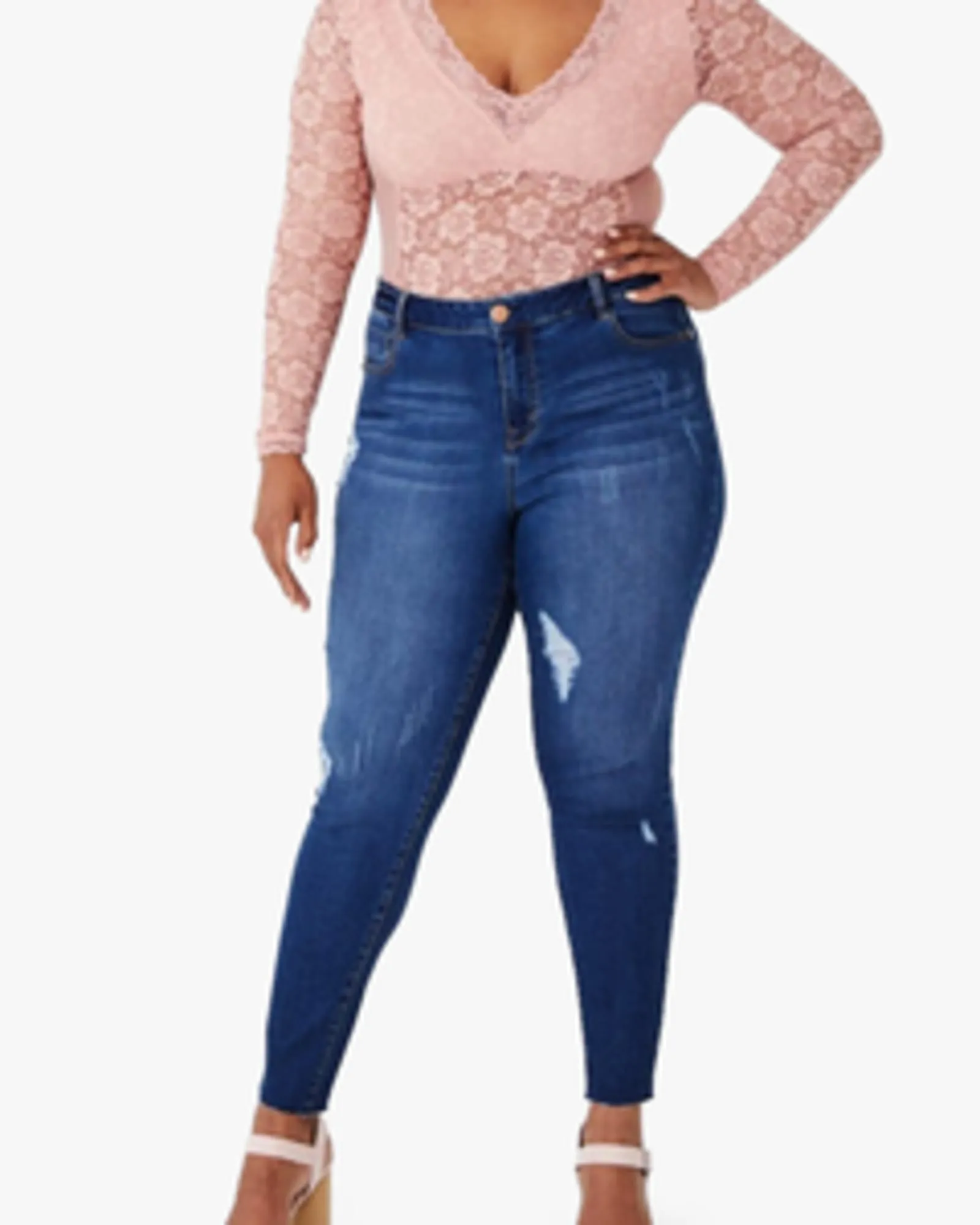Gayle Raw-Hem Skinny Jean | Taryn