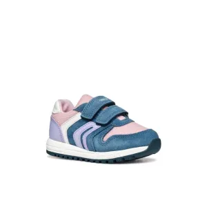 Geox Infants Pink Alben Baby Sneakers With Straps B453ZA