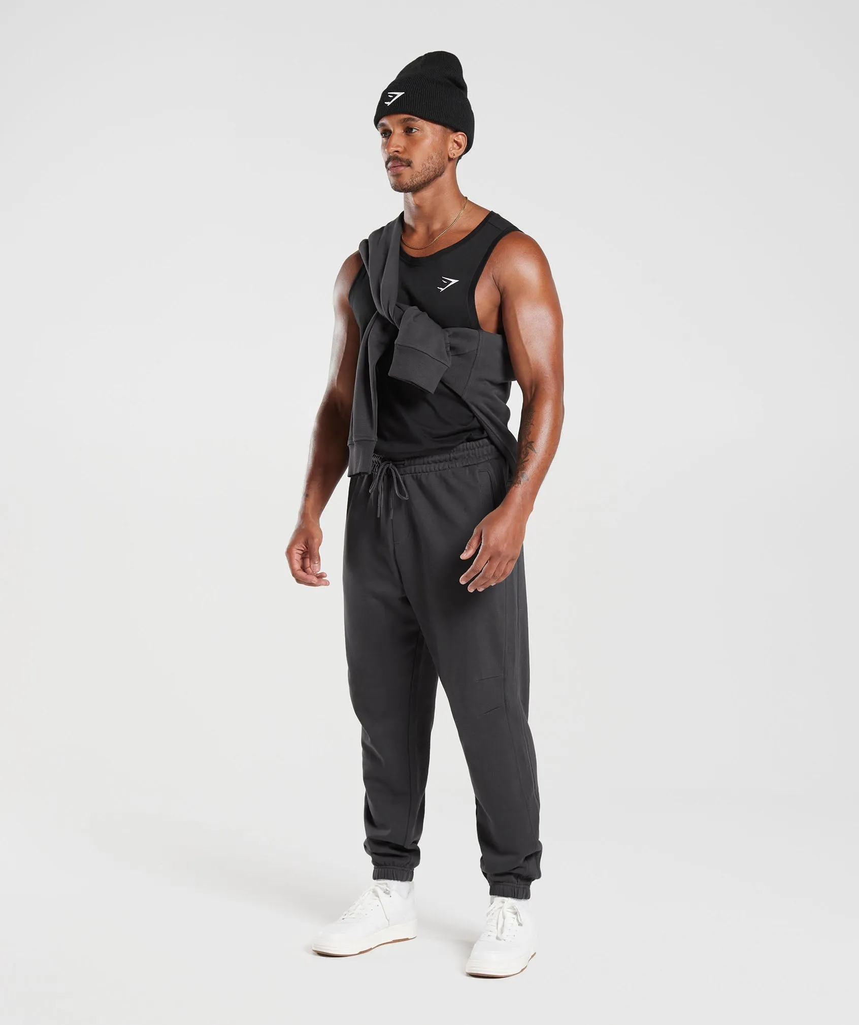 Gymshark Rest Day Essentials Joggers - Onyx Grey