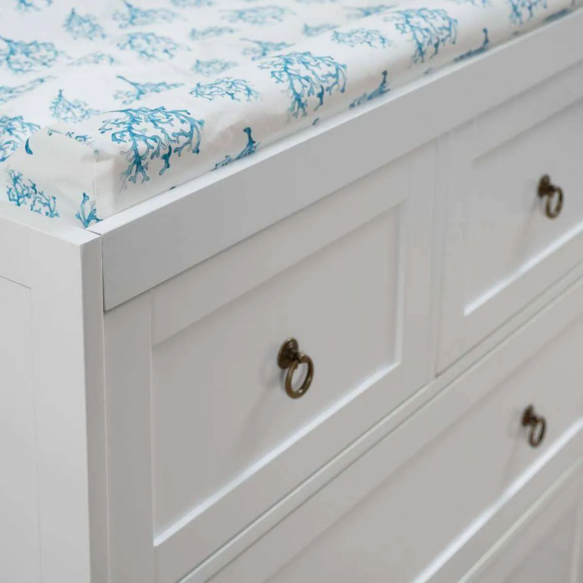 Hamptons Change Table - White