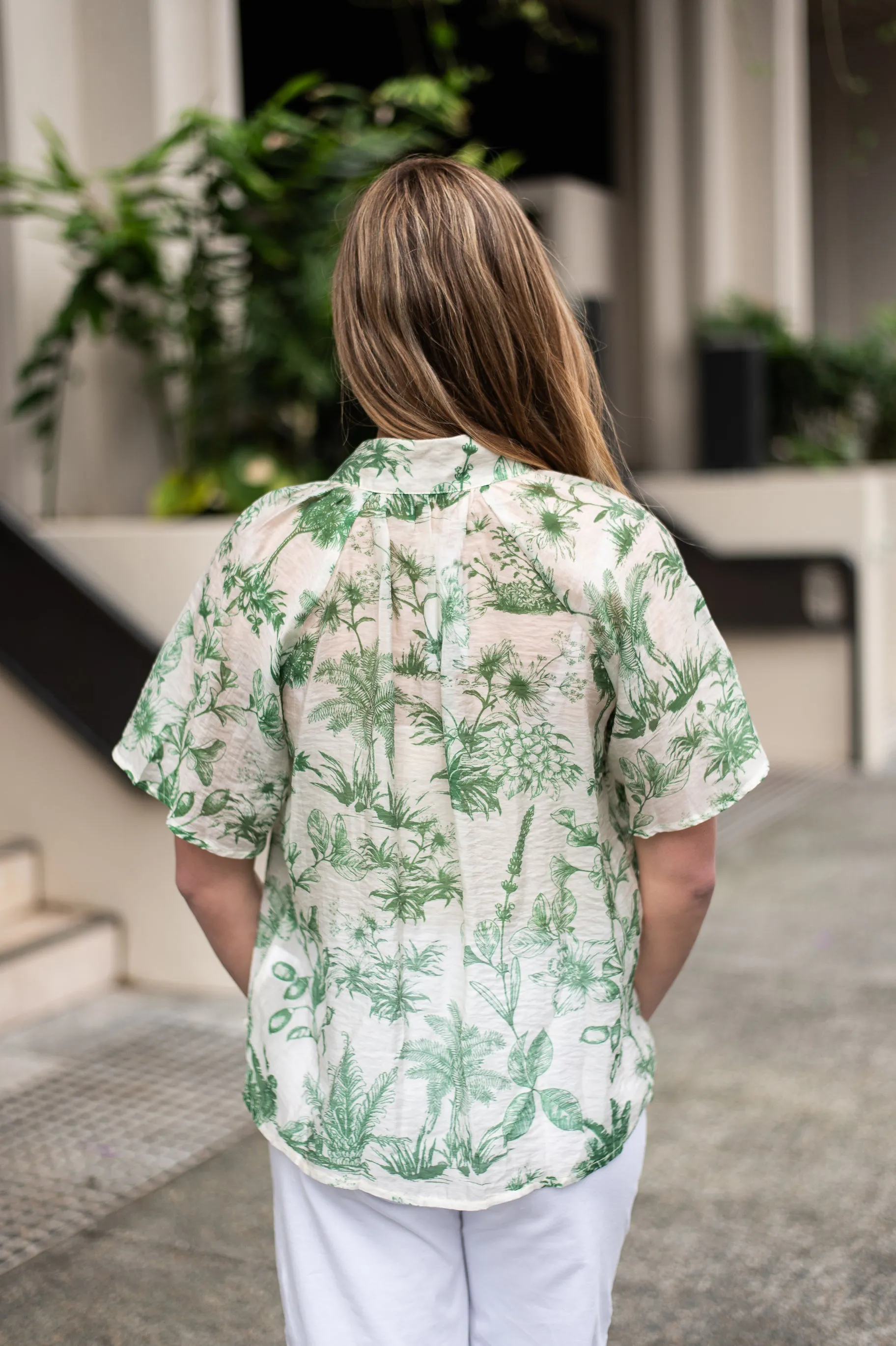 Idora  Blouse   | Green