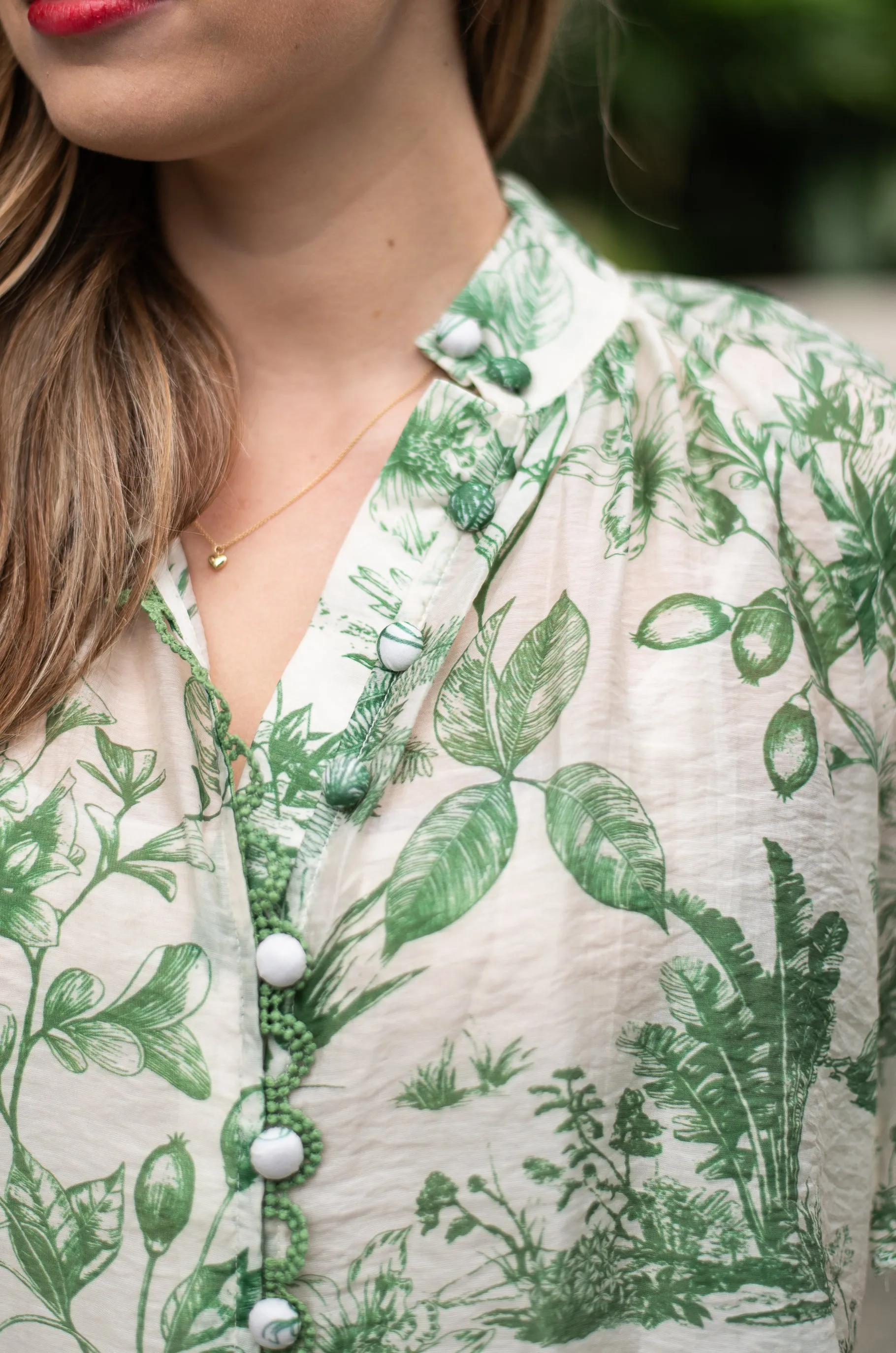 Idora  Blouse   | Green