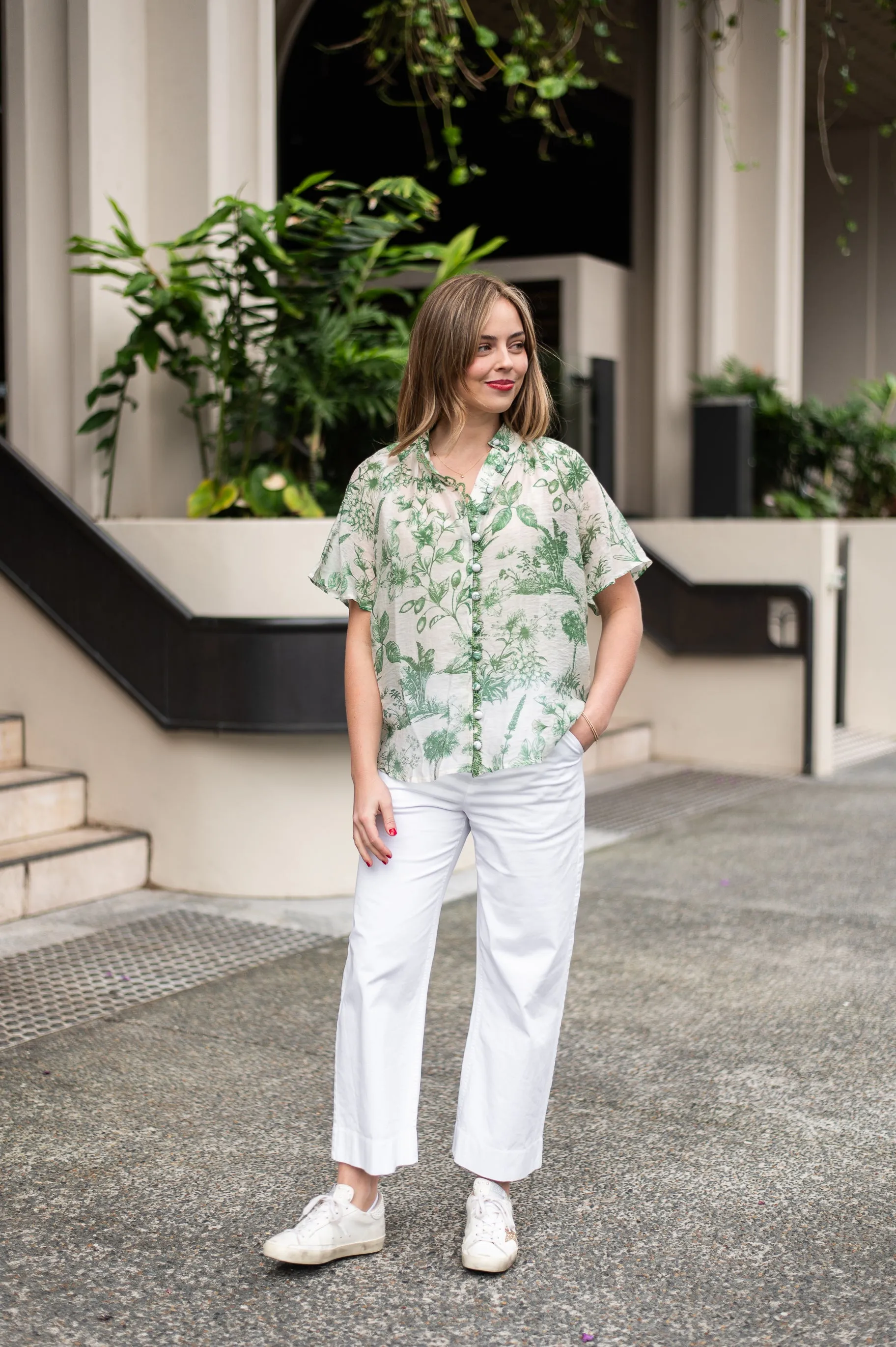 Idora  Blouse   | Green