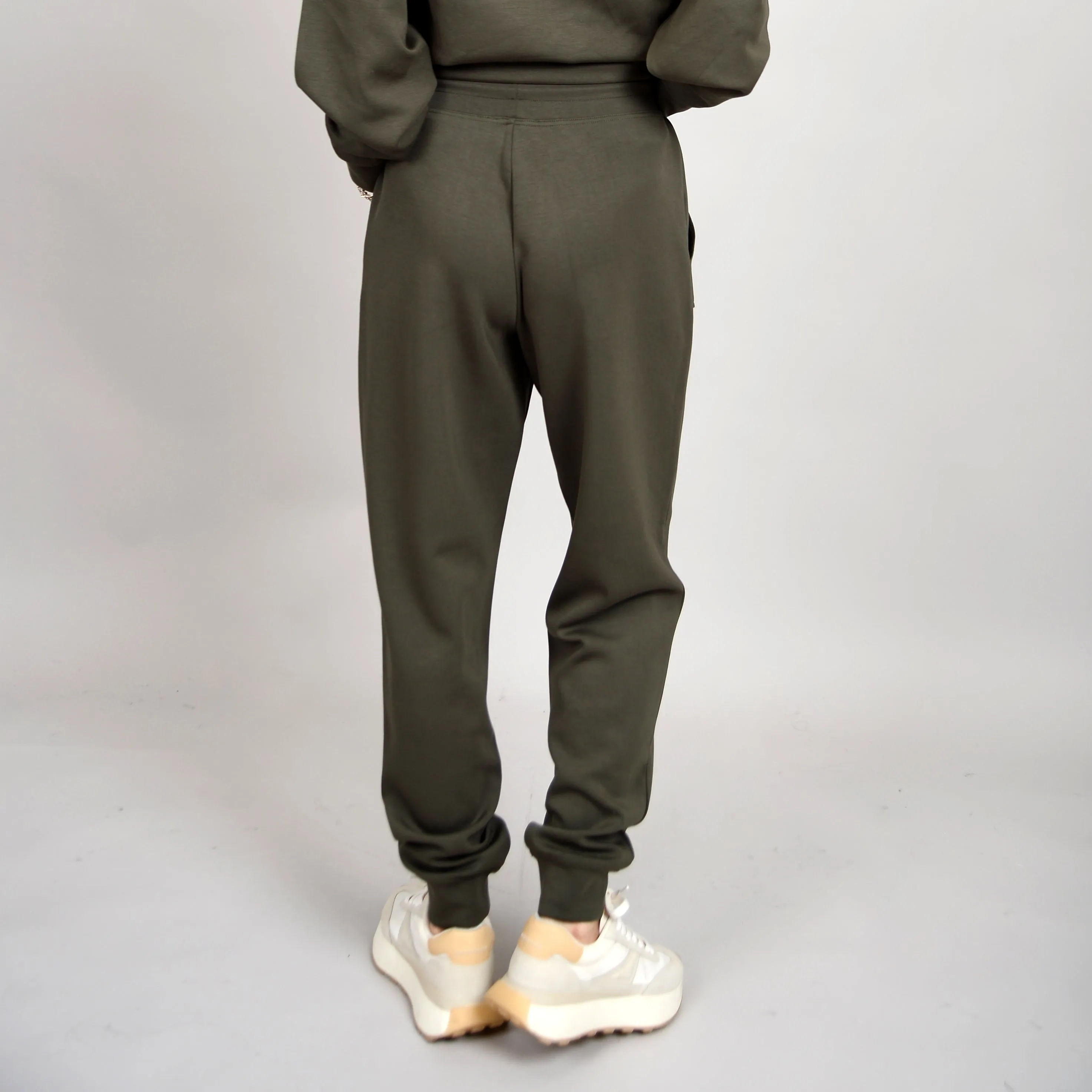 JOSELLE KNIT JOGGER - OLIVE NIGHT