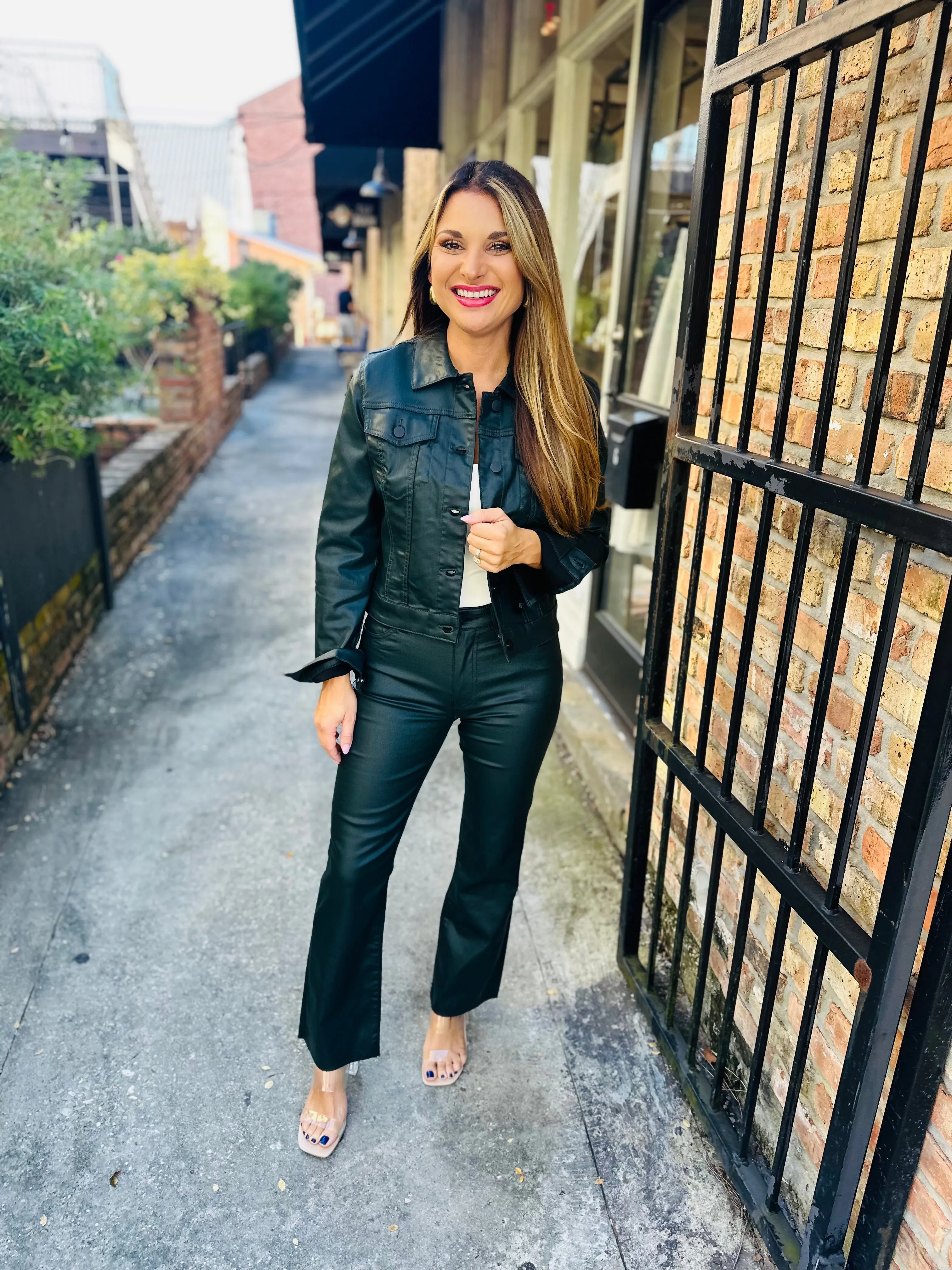 Kelsey (Evergreen) HR Ankle Flare-Evergreen
