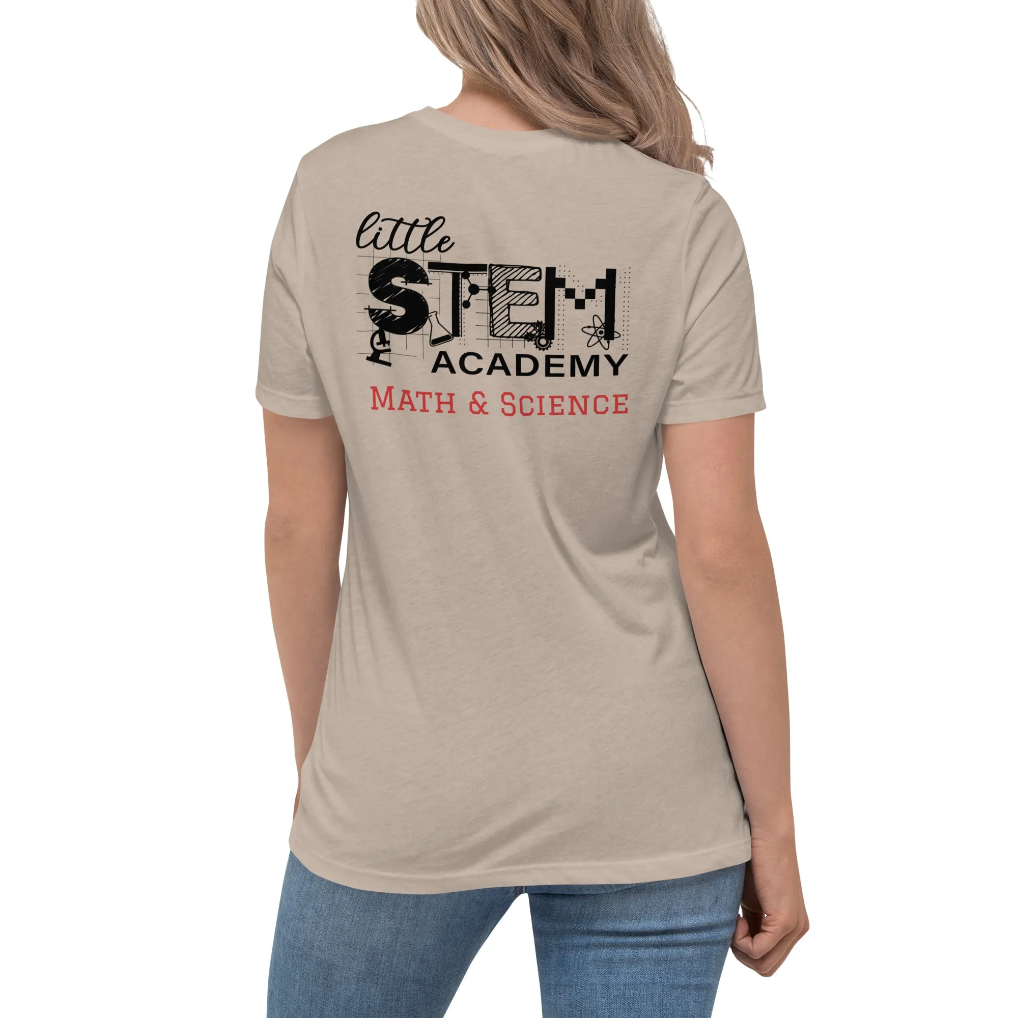 LITTLE STEM ACADEMY Women's Relaxed T-Shirt