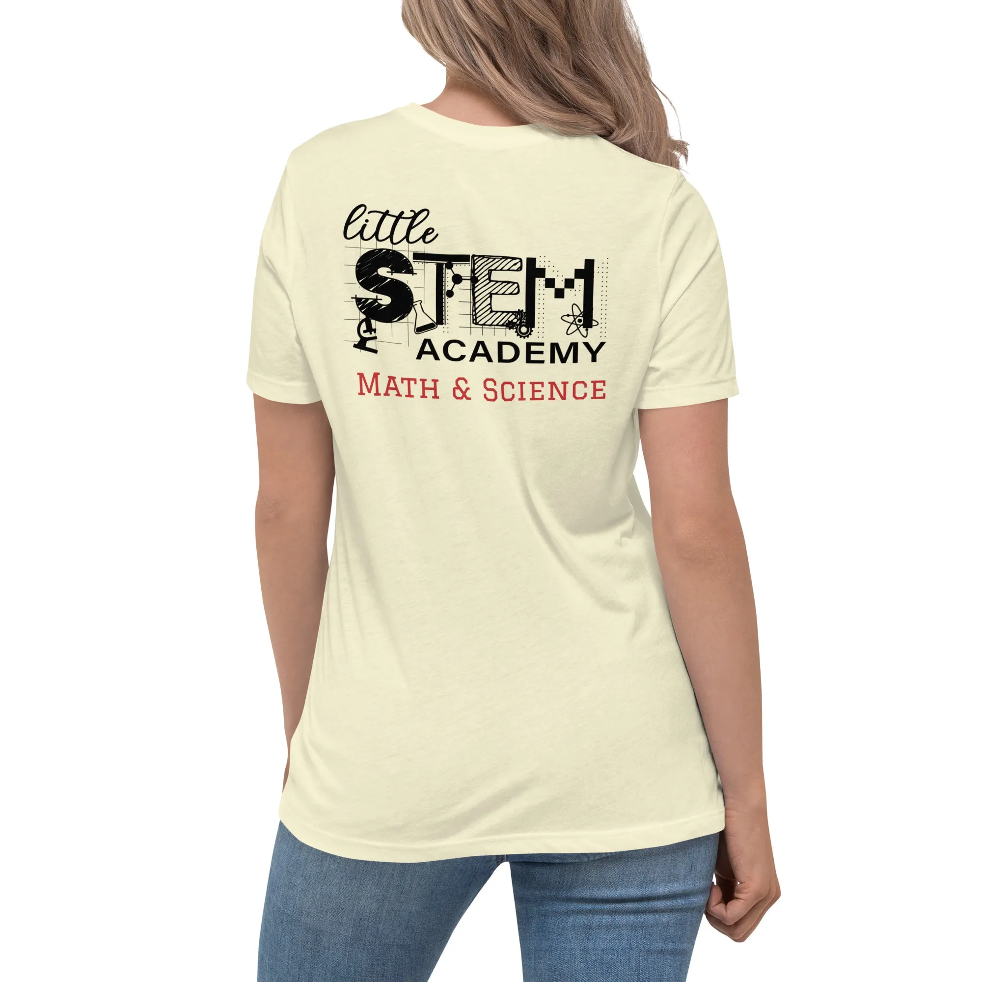 LITTLE STEM ACADEMY Women's Relaxed T-Shirt