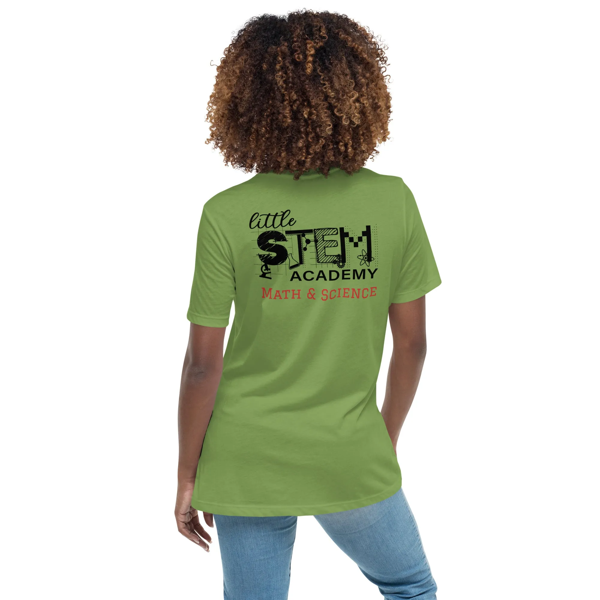 LITTLE STEM ACADEMY Women's Relaxed T-Shirt