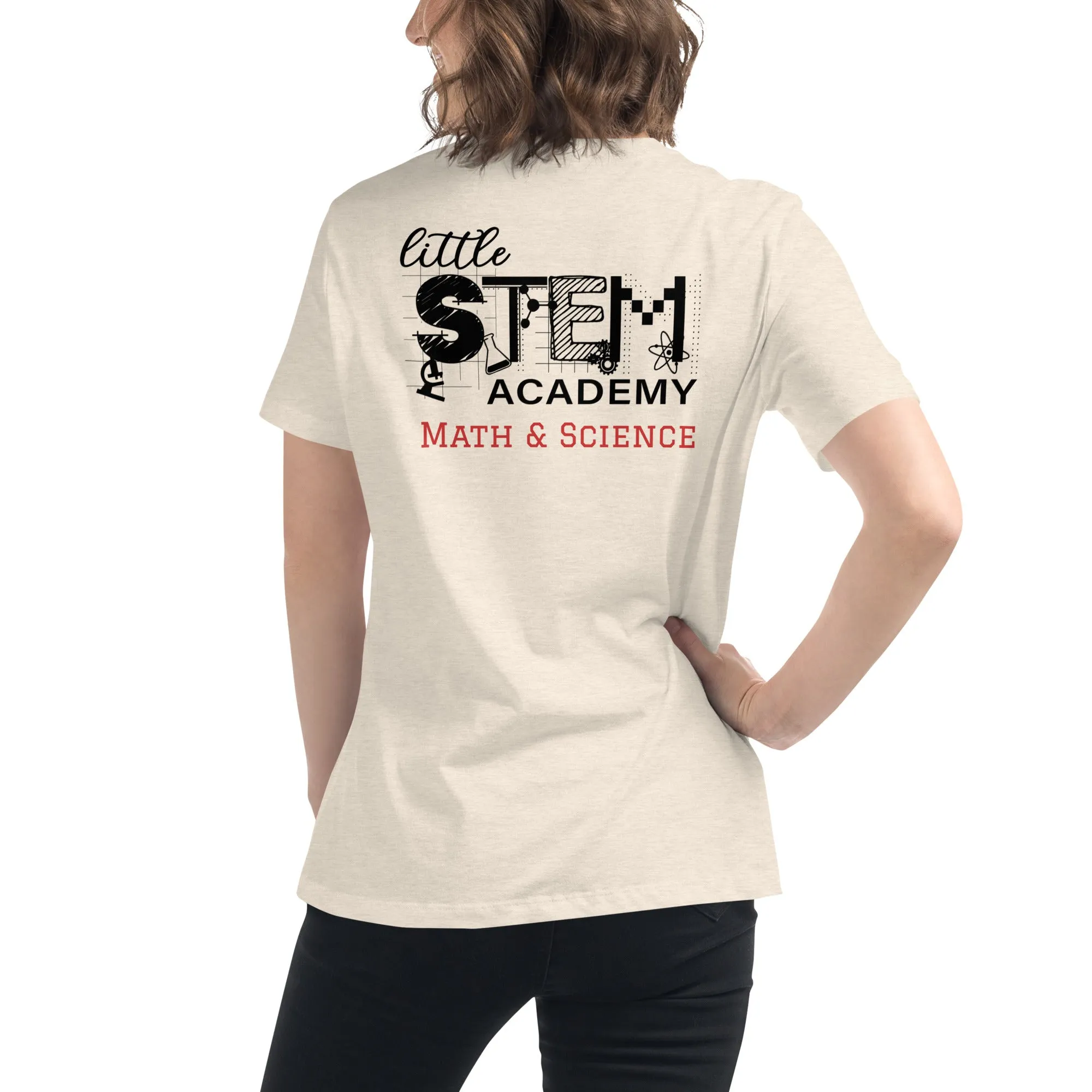 LITTLE STEM ACADEMY Women's Relaxed T-Shirt