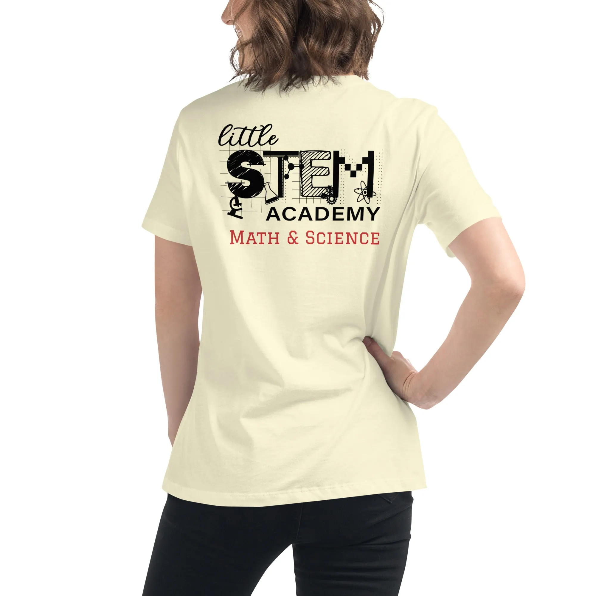 LITTLE STEM ACADEMY Women's Relaxed T-Shirt