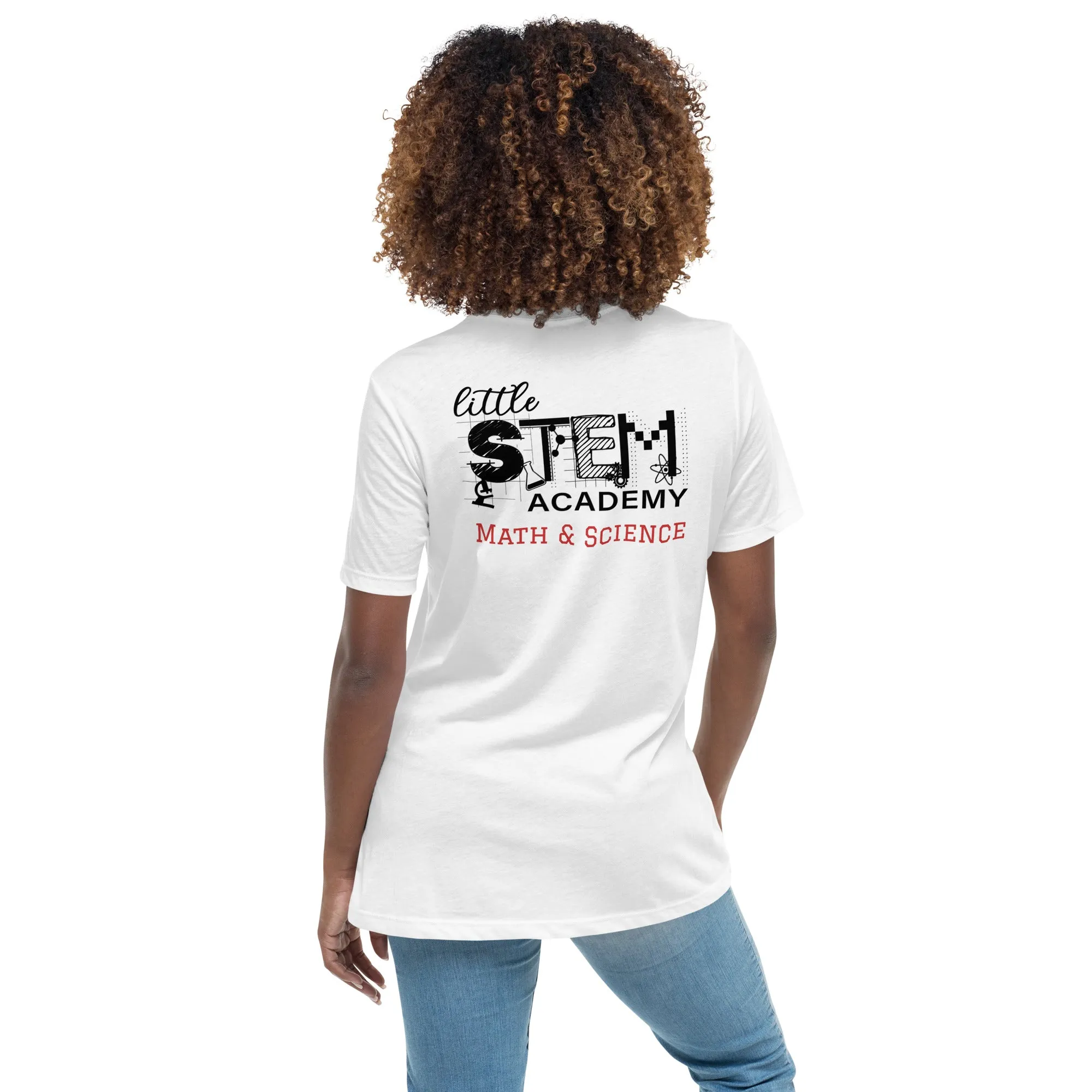LITTLE STEM ACADEMY Women's Relaxed T-Shirt