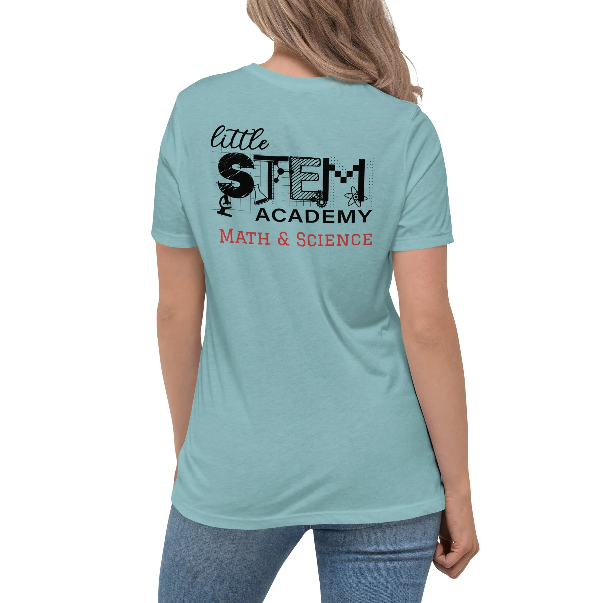 LITTLE STEM ACADEMY Women's Relaxed T-Shirt