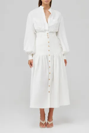Lola Skirt- Ivory