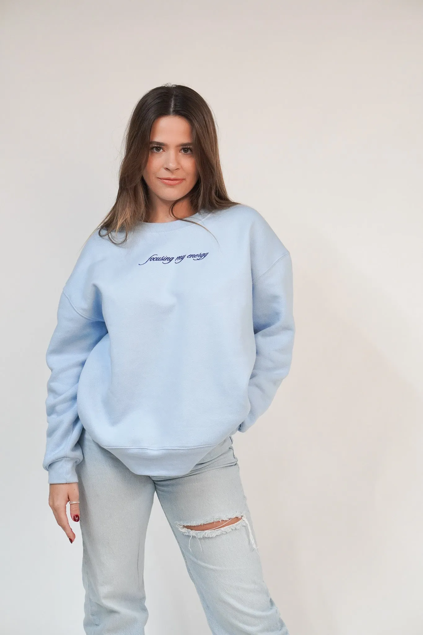 Mariposa Focusing My Energy Crewneck