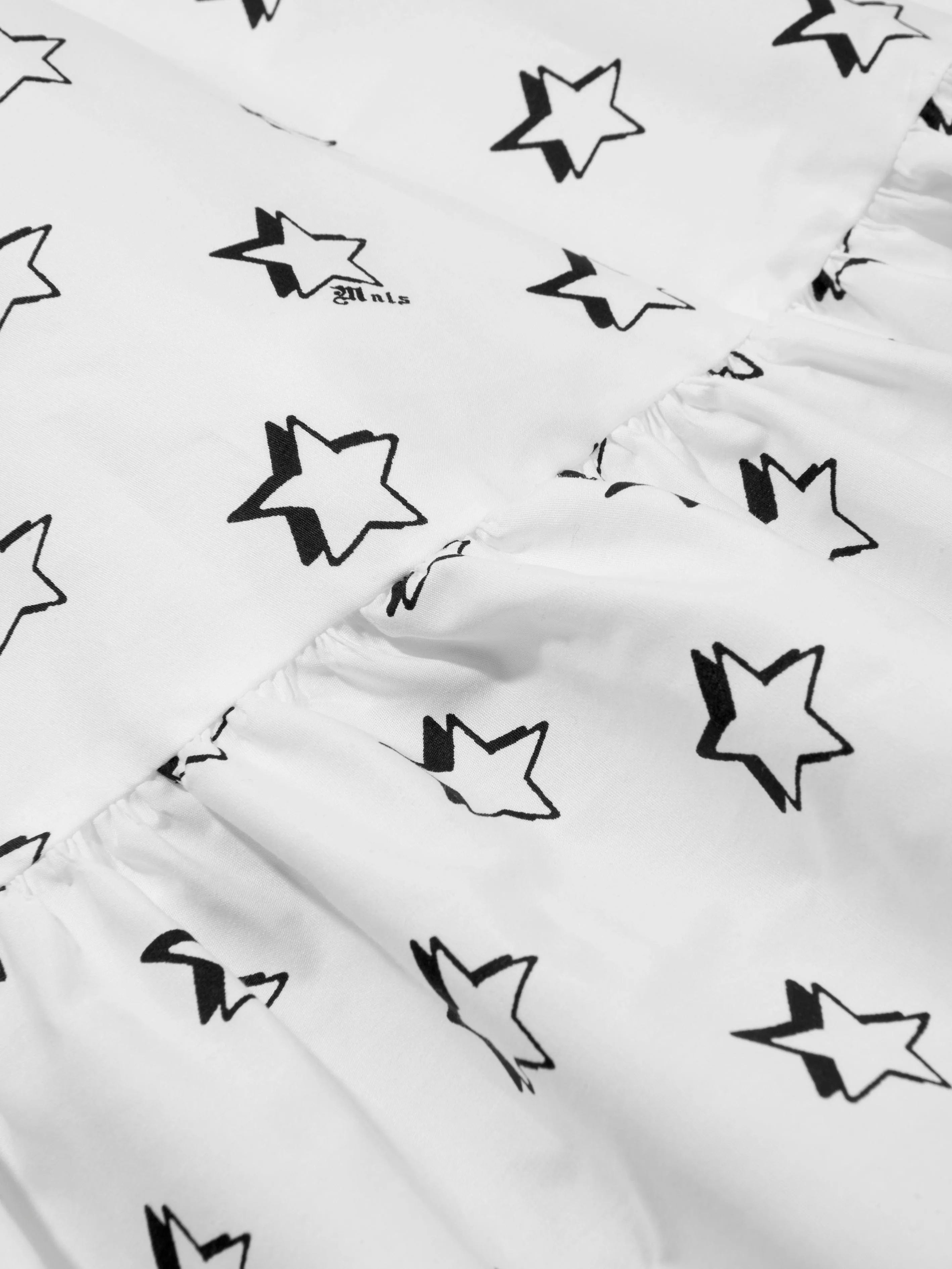 Monnalisa Girls Cotton Star Print Dress