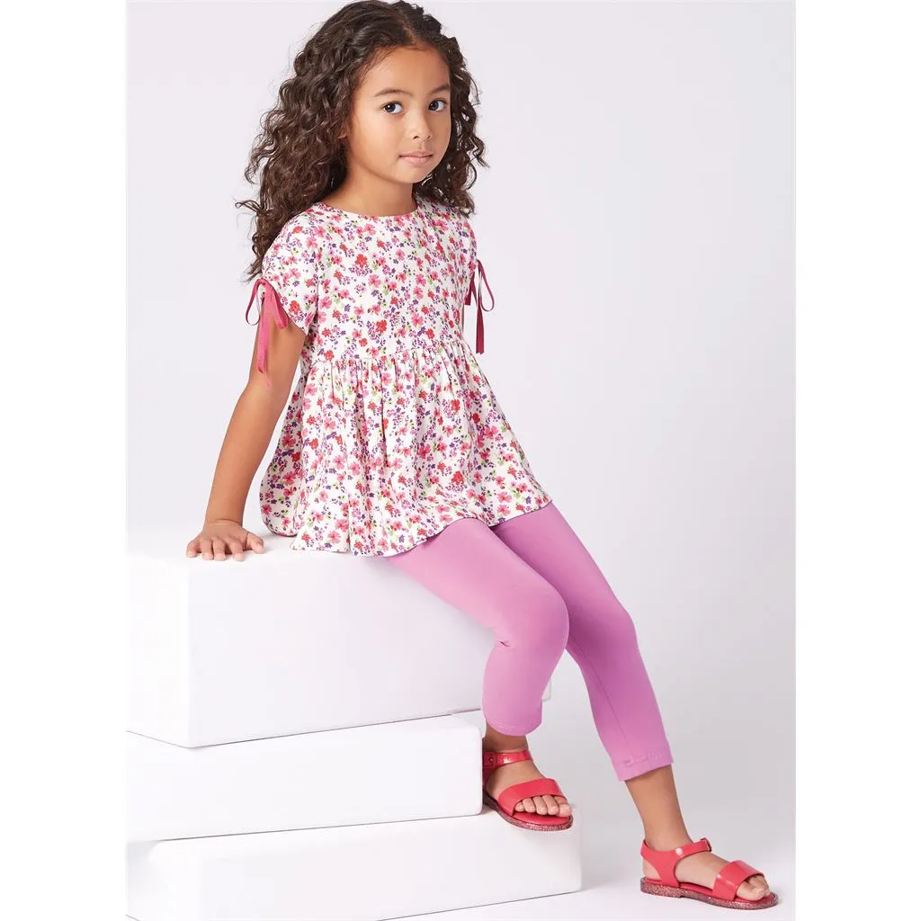 New Look Sewing Pattern N6761 Children's Top and Leggings