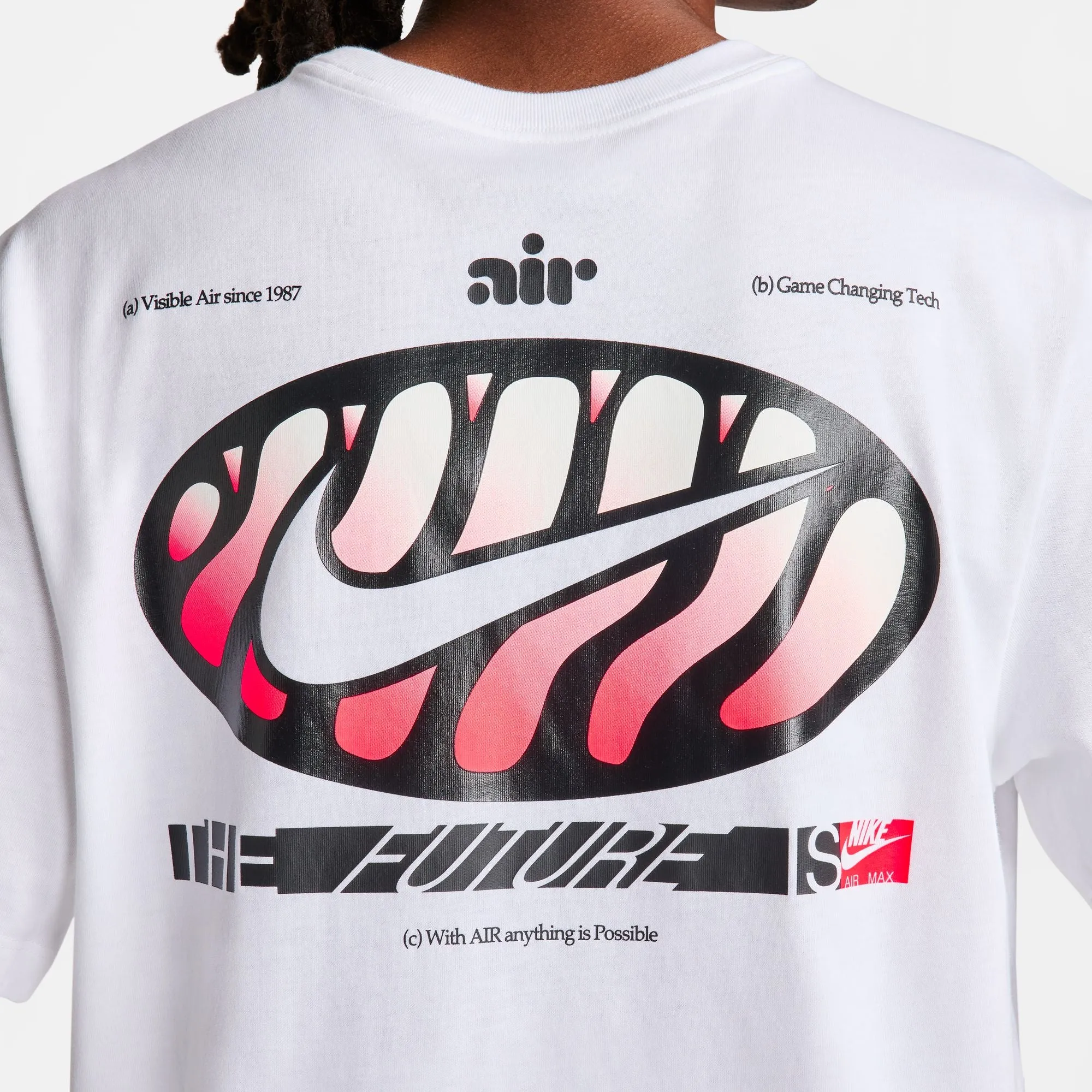 Nike Sportswear "The Future Is Air Max" White T-Shirt