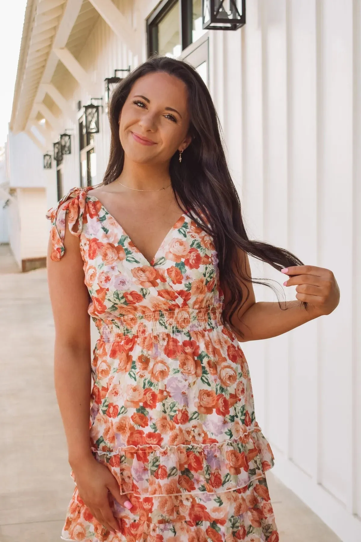 Poppy Floral Mini Dress