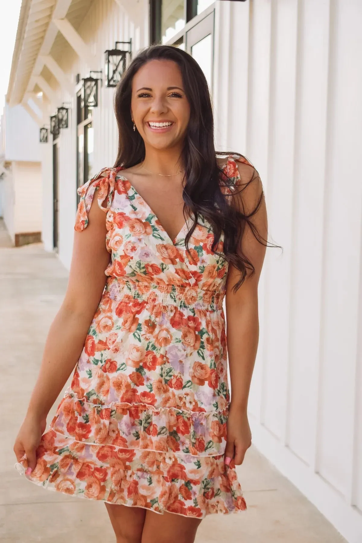 Poppy Floral Mini Dress