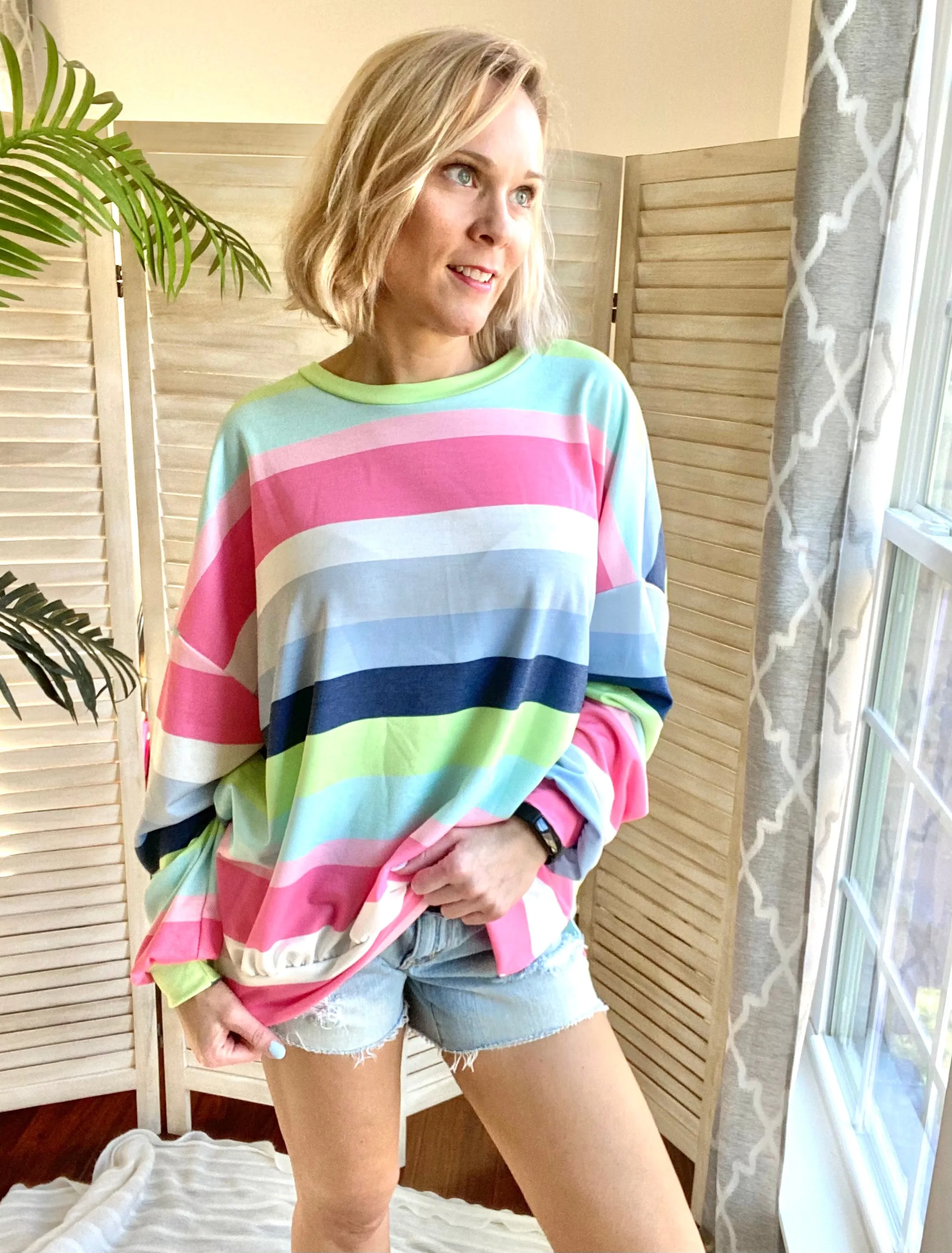 Rainbows In My Heart Top