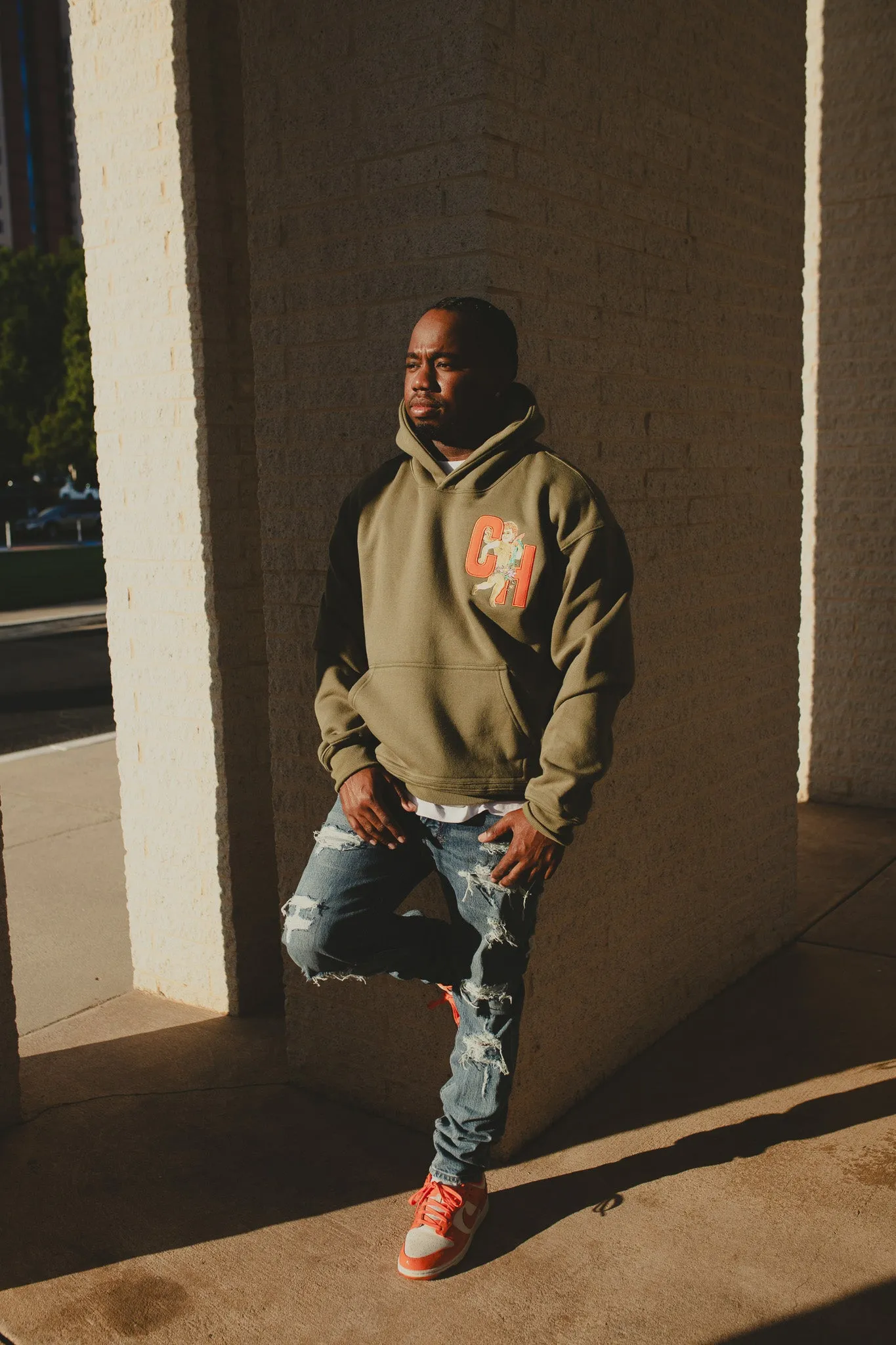 Saints x Sinners Hoodie- Olive