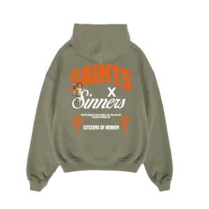 Saints x Sinners Hoodie- Olive