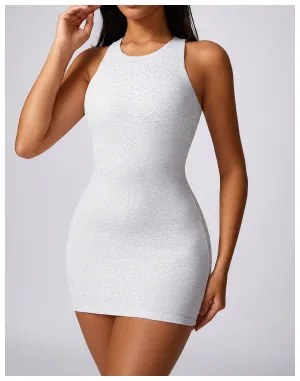 Seductive Flow Backless Bodycon Dress