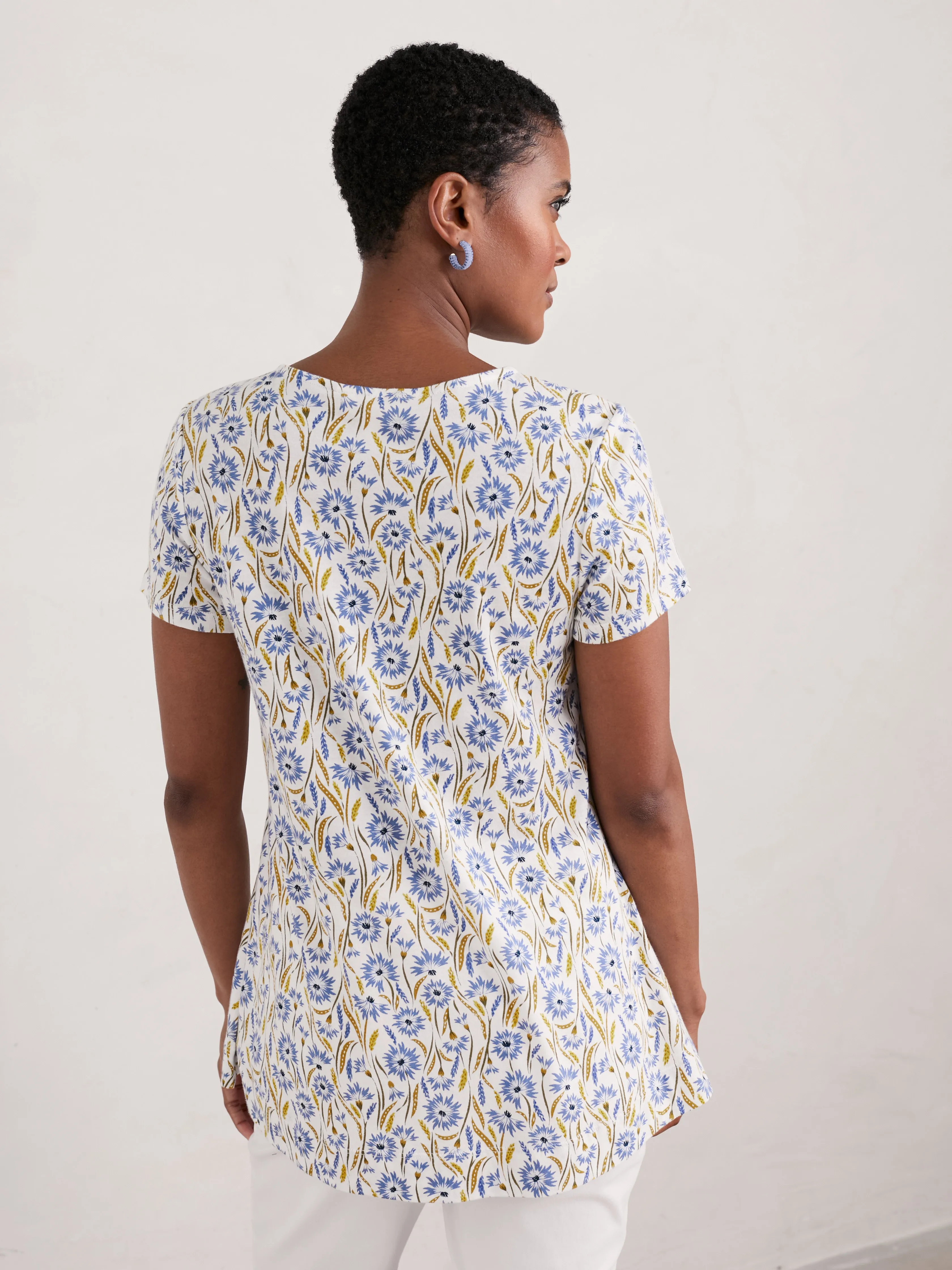 Short Sleeve Drawing Book Top